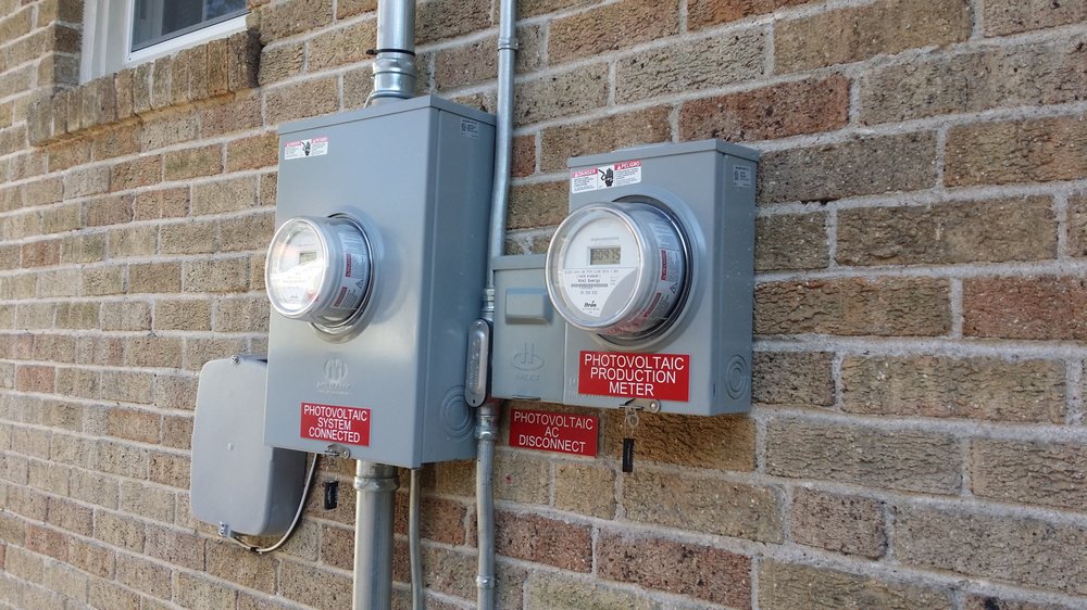 Service meter installation by Aspen Electric Company